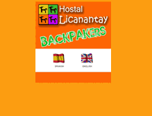 Tablet Screenshot of hostallicanantay.cl